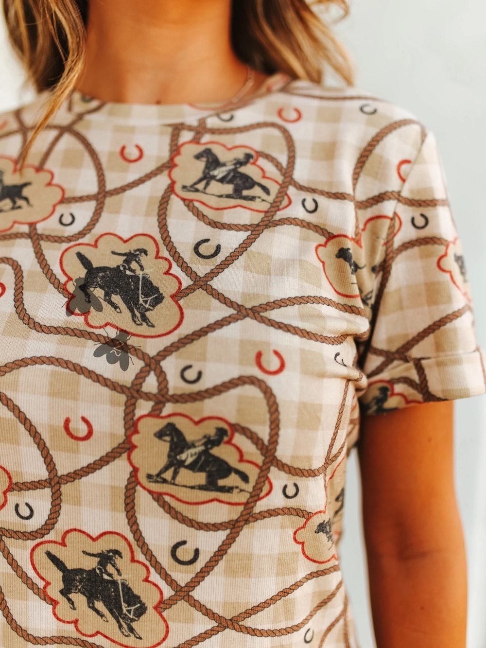 Red Rodeo Top - Picture 2 of 5